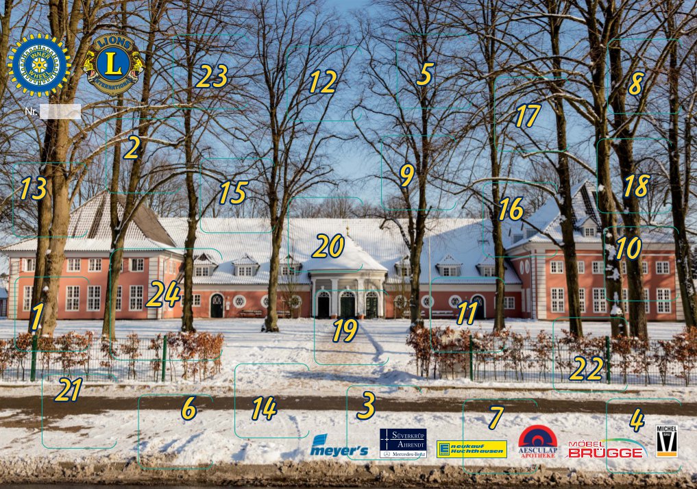 Adventskalender 2012 - Das Tungendorfer Volkshaus